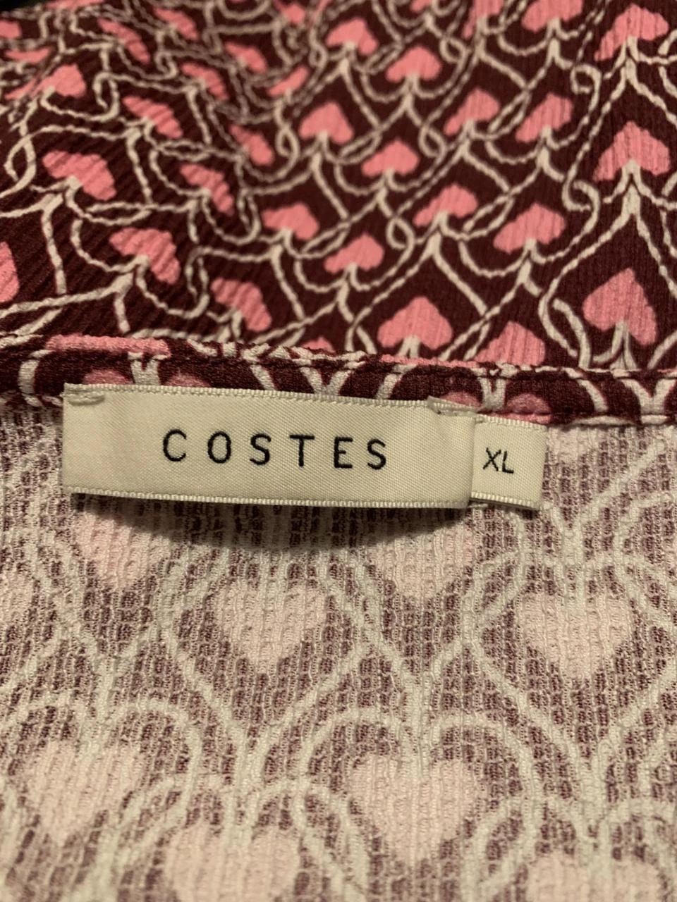 Meerkleurige croptop van Costes. Maat XL. – photo 3